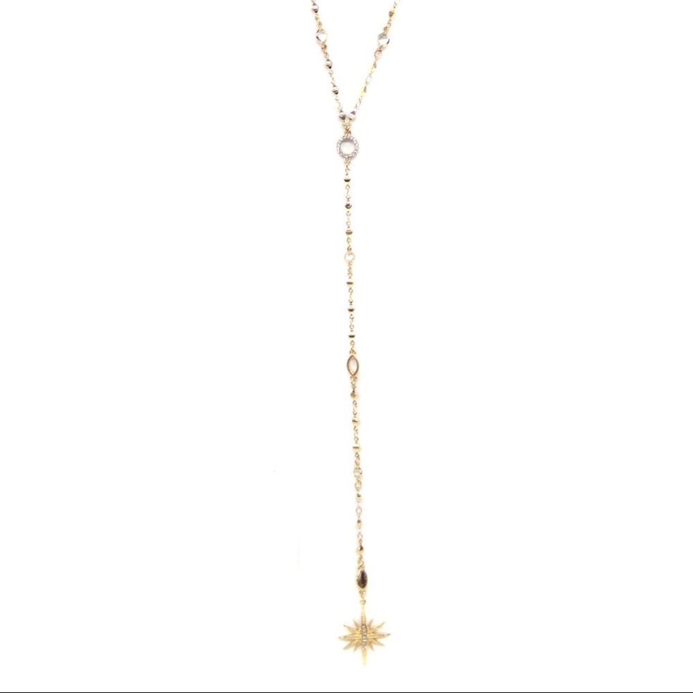 Sweet Behavior Lariat Necklace